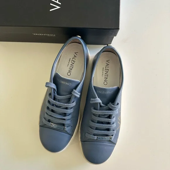 Valentino Fashion Sneakers in Blue - Size 9.5 - Picture 5 of 12